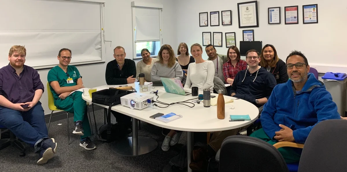 Health Rota case study group photo